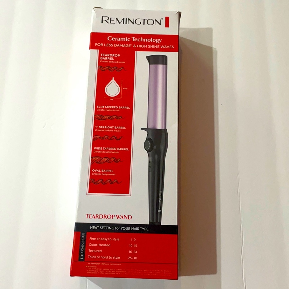 Remington tear drop wand 1”